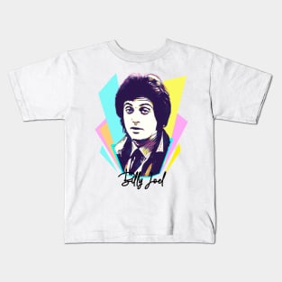 Wpap Pop Art Billy Joel Fan Art Kids T-Shirt